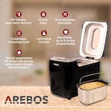 thumbnail of Macchina per il Pane 1500g 15 Programmi Automatica LCD Timer 850W Nero