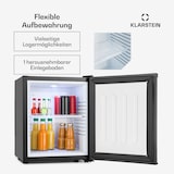 thumbnail of Happy Hour Minibar 5-15°C EEK G lautlos 23dB LED-Licht Schwarz