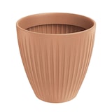 thumbnail of WellHome - Blumentopf aus rotationsgeformtem Kunststoff 56L Ø48x48cm in farbe Terrakotta - Latia Round MIDL