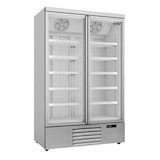 thumbnail of Congélateur 2 portes en verre 1000 litres