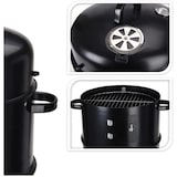 thumbnail of Wadiga Barbacoa barril ahumador. Negro