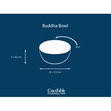 thumbnail of CreaTable Nature Collection Green LIfe Buddha Bowl 4-tlg Steinzeug