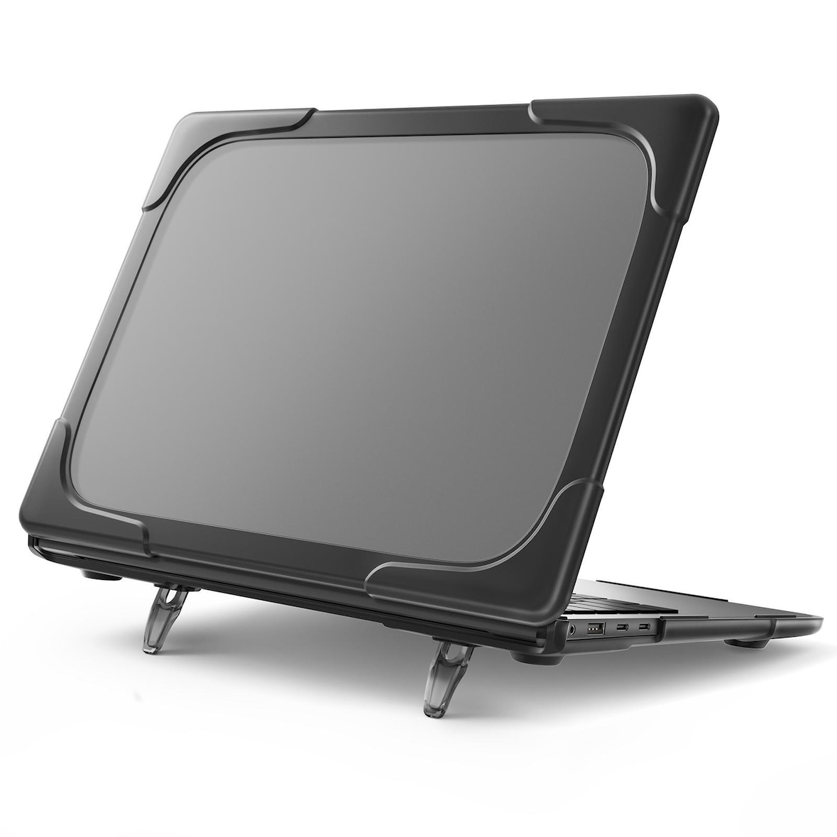 Sacoche Ordinateur Portable Anti-Choc Rouge Design Léger et Durable Noir YONIS