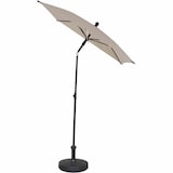 thumbnail of City Mittelstockschirm anthrazit/natur 140x210cm