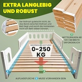 thumbnail of Coemo Rollrost Romo 140 x 200 cm 21 Leisten Nordische Kiefer