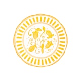 thumbnail of Assiette à dessert Napoli jaune 21 cm x6 -  Rond Porcelaine Table Passion 22.00x22.00 cm