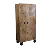 thumbnail of SIT Möbel Garderoben-Schrank | lackiertes Mango-Holz | natur-antik | mit Kleiderstange | B 90 x T 45 x H 190 cm | 01964-04 | Serie RUSTIC