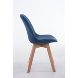 thumbnail of Sedia Borneo Tessuto V2 blu/natura