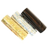 thumbnail of 3 Luftschlangen gold, silber, schwarz