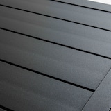 thumbnail of Table haute mange debout en aluminium noir