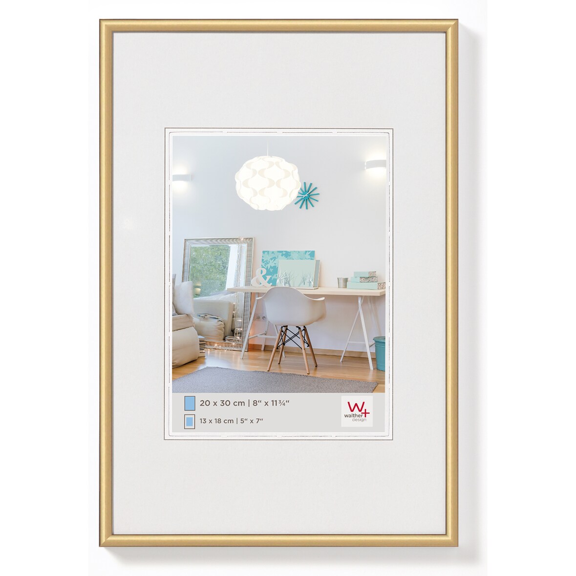New Lifestyle Kunststoff Bilderrahmen 42X59,4 cm GOLD