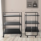 thumbnail of Carrello per apparecchi cosmetici PL902 nero