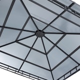 thumbnail of tectake Tuinpaviljoen Caracas, weerbestendig, polycarbonaat-dakplaten - 3 x 3 m - 405153