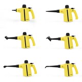 thumbnail of H.Koenig Dampfreiniger NV700 / 3,5 bar / verschiedene Aufsätze / 350 ml Wassertank / 1050 W / gelb