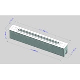 thumbnail of Quemador de bioetanol automático Smart APP insertable SLIM 100