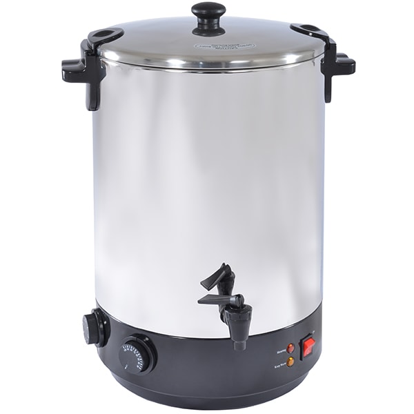 KITCHEN CHEF Stérilisateur De Bocaux électrique Inox Avec Robinet Et Minuteur 12l 1650w zj-120td