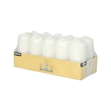 thumbnail of Starpak 10 Stumpenkerzen Ø 40 mm · 90 mm weiss