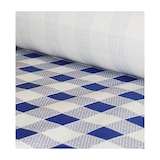 thumbnail of MONOUSO - Papiertischdecke Rolle blau kariert 1x100m 40g (1 Stück)