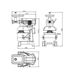 thumbnail of impastatrice planetaria, 20 litri, 6 kg, 3 velocita