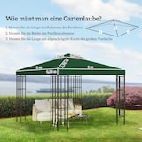 thumbnail of Outsunny Copertura per Gazebo da Giardino Anti-UV in Poliestere 3x3m