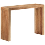 thumbnail of Mesa consola madera maciza de acacia 110x30x76 cm
