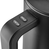 thumbnail of KLAMER Edelstahl Wasserkocher mit Temperatureinstellung 40-100°C, Warmhaltefunktion, mattschwarzes Kaltgehäuse, doppelwandiger 1,5L Teekocher mit 180…