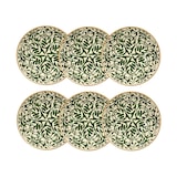 thumbnail of Novastyl - Set mit 6 tiefen Tellern Héraclée 20 cm aus Steingut mit grünem Dekor