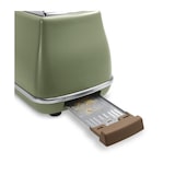 thumbnail of DeLonghi Toaster Retro CTOV 2103.GR olive