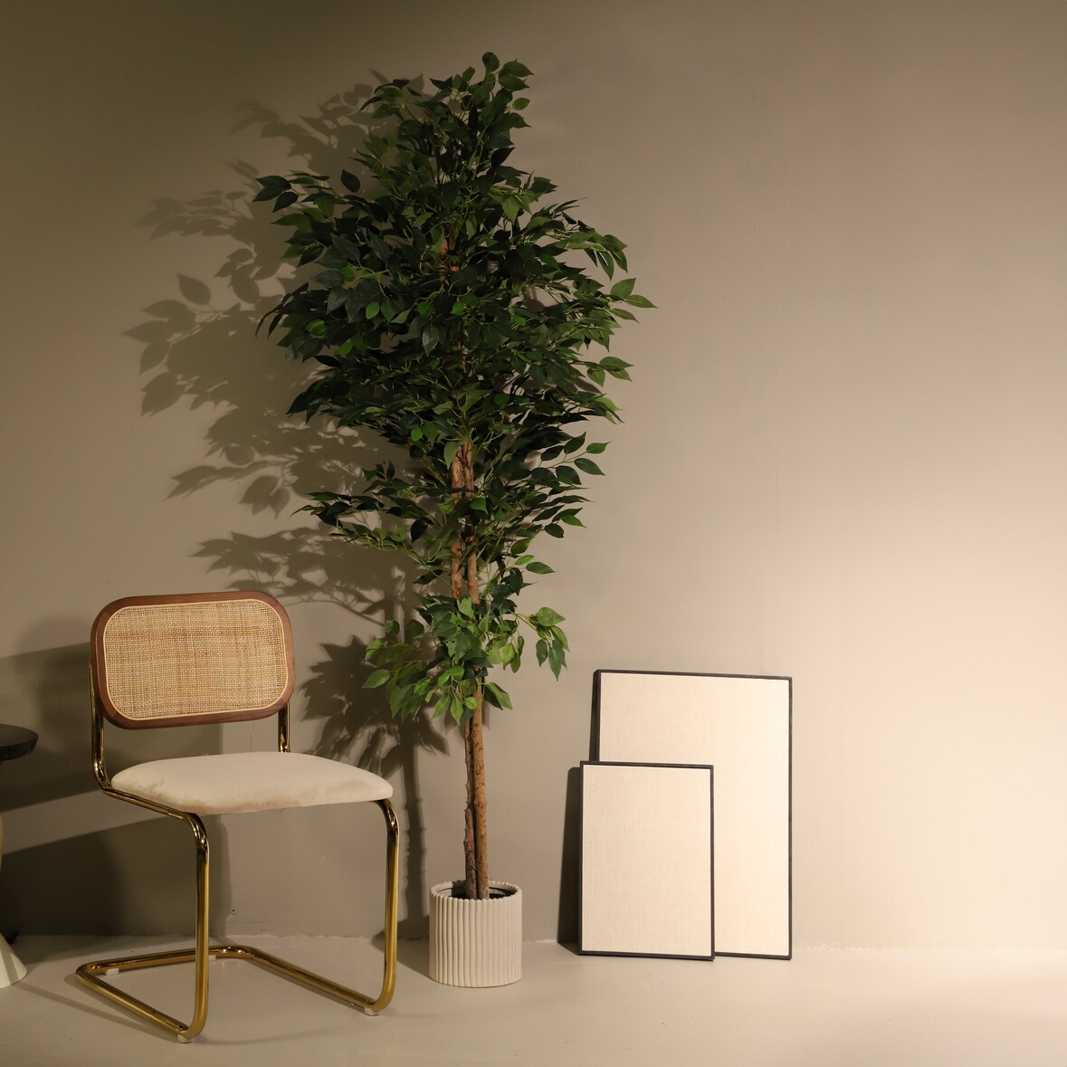 Albero artificiale ficus benjamina 180 cm | Naturing Monde - Interno - Tronco d'albero naturale