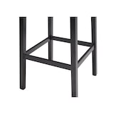 thumbnail of METRO PROFESSIONAL Set di 2 sgabelli da bar Lynx, alluminio/legno di eucalipto, nero