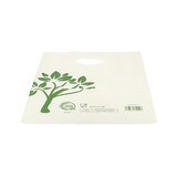 thumbnail of MONOUSO - Plastiktüten mit Griffloch Home Compost “Be Eco!” 30x40cm 19µm (3.000 Stück)