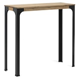 thumbnail of Bristol Bistrotisch 59x59x108cm  Anthrazit, Massives Kiefernholz mit Antik-Effekt- Finish, Industriestil, Box Furniture