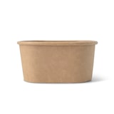 thumbnail of greenbox - Kartonschale / Salatschale 150 ml, 11 x 8 x 3,5 cm, braun, rechteckig, 1000 St.