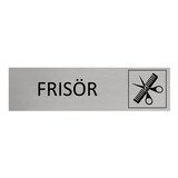 thumbnail of CombiCraft Aluminium Türschild Frisör 165x45mm mit 3M-Tape