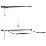 thumbnail of vidaXL Einziehbare Markise Rot 300 x 250 cm Stoff