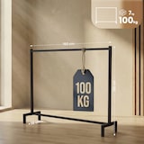 thumbnail of Cabideiro Melva preto/150x38x120