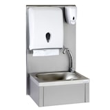 thumbnail of Tournus Equipement Lave-mains GC avec dosseret distributeur de savon et d'essuie-mains Tournus - 806385