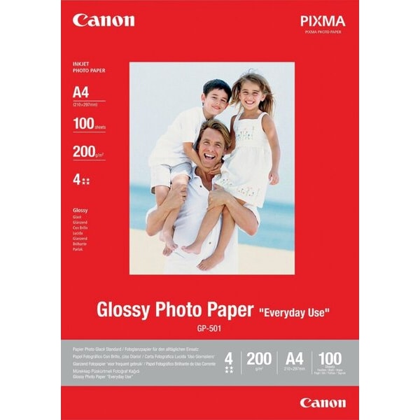 CANON Papier Photo Glacé A4 pk100