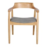 thumbnail of MISTERWILS Silla De Madera Amanda 59x75x54 75x59x54 Gris Verdoso