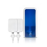 thumbnail of SET: Schaumseifenspender SENSOR, berührungslos Blanc Cosmos versch. Farben+2x 1-Liter Schaumseife mild - PRODUKTSET : Farbe - Blau / Weiß