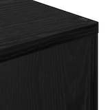 thumbnail of vidaXL Boekenkast Zwart eiken 69.5 x 29 x 137.5 cm Bewerkt hout