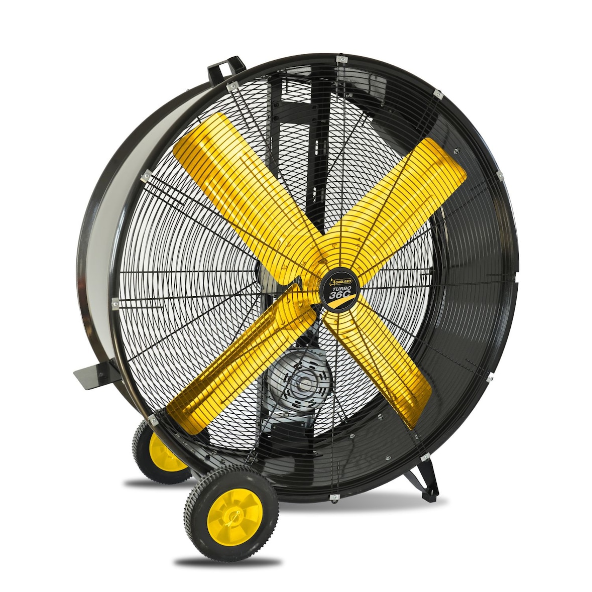 Ventilador industrial - GARLAND TURBO 36 C-V23 - Ventilador profesional de suelo para taller, almacén u oficina,  490 W y 336 m3/min.