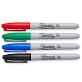 thumbnail of SHARPIE Blister de 4 marqueurs Sharpie Fine assortis standard (Noir, Bleu, Rouge, Vert).Pointe ogive fine