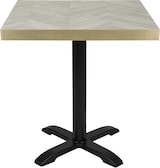 thumbnail of Bolero, vorgebohrte Tischplatte im Chevron-Design, 700mm