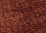 thumbnail of Décoshop26 - Drehbarer Esszimmerstuhl mit 360°-Rückstellfunktion rotbraunem Chenille-Stoffbezug Metallgestell 04_0009367