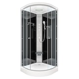 thumbnail of Duschkabine Fertigdusche Dusche Komplettkabine D10-13T1 90x90 cm ohne 2K Scheiben Versiegelung