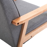 thumbnail of HOMCOM - Einzelsofa - B64,5 x T70 x H74 cm - grau