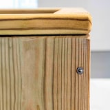 thumbnail of HORTALIA Jardinière d’extérieur en bois Atrium 120 x 34x 60