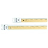 thumbnail of Alco Holzlineal Holz 30cm naturfarben