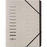 thumbnail of Ordnungsmappe A4 12 Fächer hellgrau 1-12